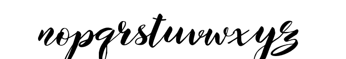 Starling Font LOWERCASE