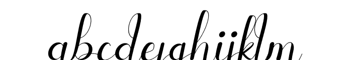 Starllah Italic Font LOWERCASE