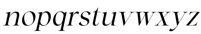 Starllet-Italic Font LOWERCASE