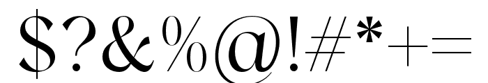 Starllet-Regular Font OTHER CHARS
