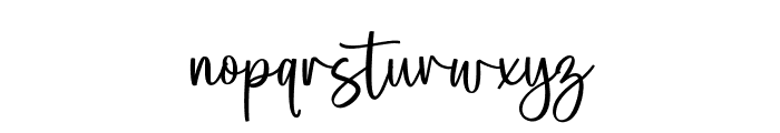 Starlove Romantic Font LOWERCASE