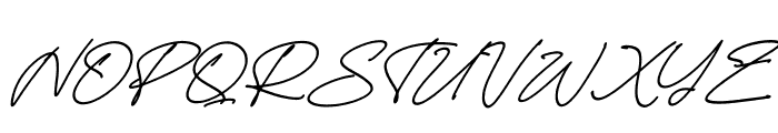 Starmony Italic Font UPPERCASE