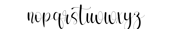 Starnight Font LOWERCASE