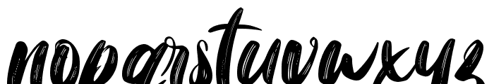 Starry Cheers Font LOWERCASE