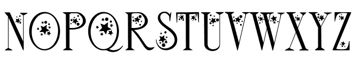 Starry Dream Font UPPERCASE