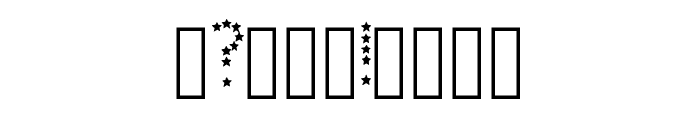 Stars By Squeeb Creativ Regular Font OTHER CHARS