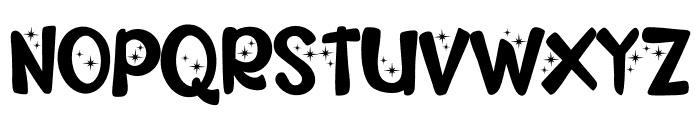 Stars classic Font UPPERCASE