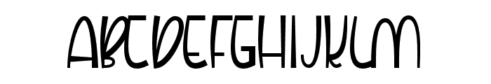 Starshinebaby-Regular Font UPPERCASE