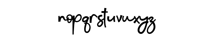 Starshinebaby-Regular Font LOWERCASE
