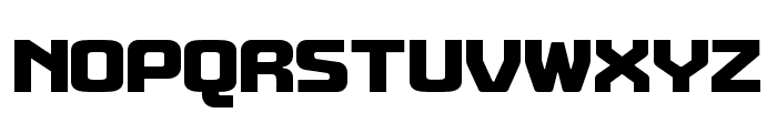 Starsion-Regular Font UPPERCASE