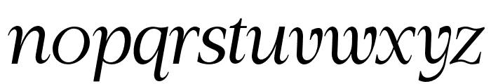 StartingLineupItalic Font LOWERCASE