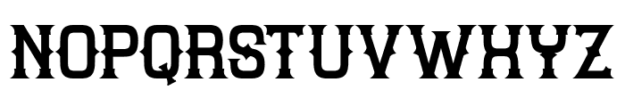 Starving Vampire Font UPPERCASE