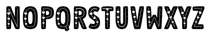 Stary Grow Font LOWERCASE