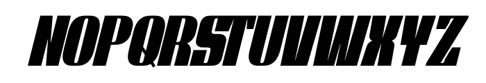 Stary9 Italic Font UPPERCASE