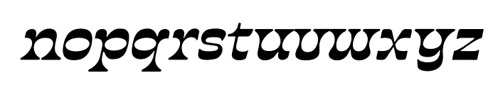 Stata Mater Italic Font LOWERCASE