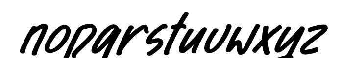 State Of Mind Italic Font LOWERCASE
