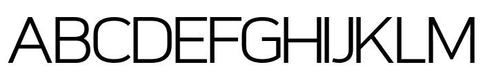Stavanger Light Font UPPERCASE