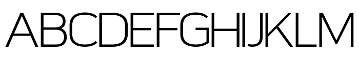 Stavanger Thin Font UPPERCASE
