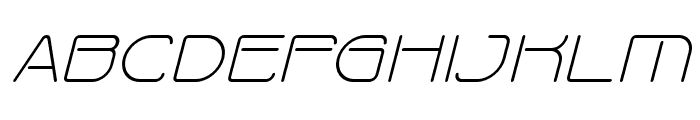 Staxgazer-Italic Font UPPERCASE
