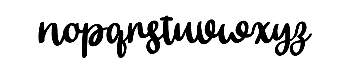 Stay Adorable Font LOWERCASE