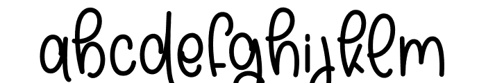 Stay Awesome Font LOWERCASE