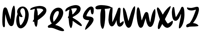 Stay Dream High Script Regular Font UPPERCASE