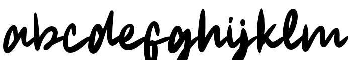 Stay Dream High Script Regular Font LOWERCASE