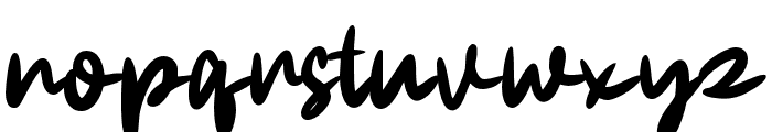 Stay Dream High Script Regular Font LOWERCASE