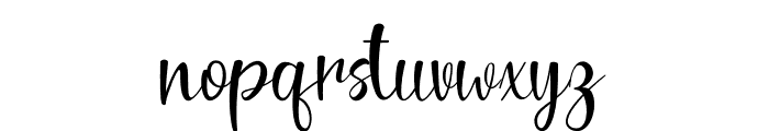 Stay Happy Sunshine Font LOWERCASE