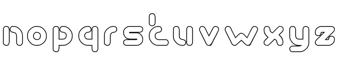 Stay Kind and REPEAT-Hollow Font LOWERCASE