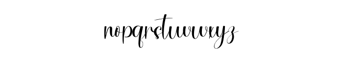 Stay Valentine Font LOWERCASE