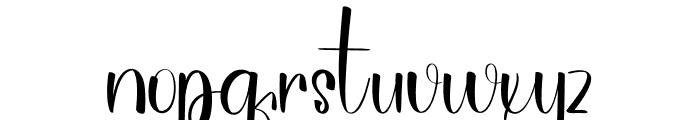 Stay Wonderlight Font LOWERCASE