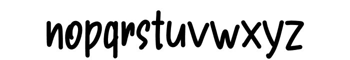 Stay hungry Regular Font LOWERCASE