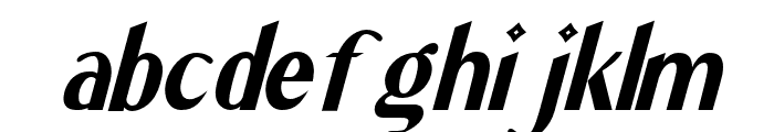 StayHigh-Italic Font LOWERCASE