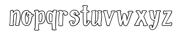 StayMagical-Outline Font LOWERCASE