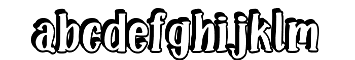 StayMagical-Shadow2 Font LOWERCASE