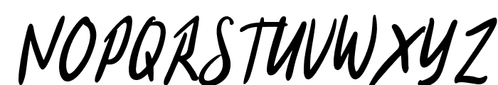 StayShiny-Regular Font UPPERCASE
