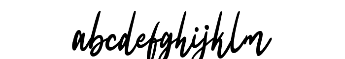 StayShiny-Regular Font LOWERCASE