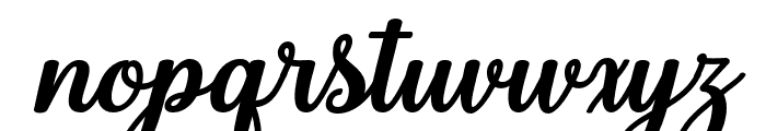 StayblueScript-Italic Font LOWERCASE