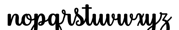 StayblueScript Font LOWERCASE