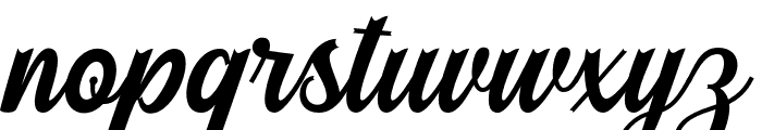 Stayhill Font LOWERCASE