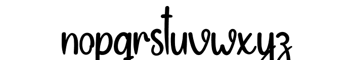 Stayhome Christmas Font LOWERCASE