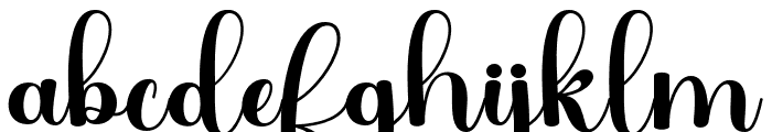 StaylingQuarters Font LOWERCASE