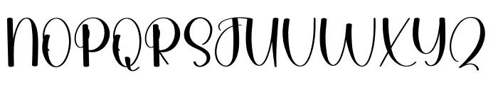 Staylish Beautiful Font UPPERCASE