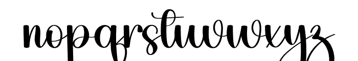 Staylish Beautiful Font LOWERCASE