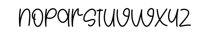 Staylish Birthday Font LOWERCASE