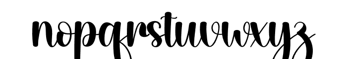 Staylist Font LOWERCASE