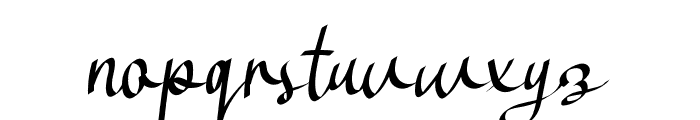 Staylline Font LOWERCASE