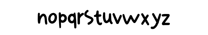 Staywork-Regular Font LOWERCASE