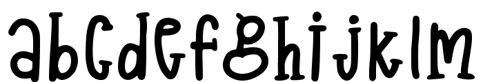 Steaky Font LOWERCASE